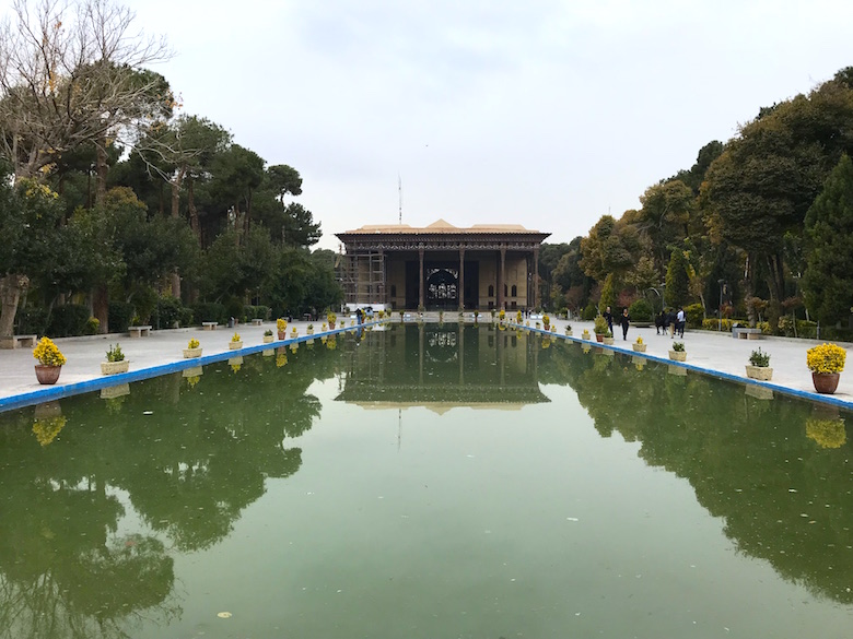 Tschehel Sotun Palast Isfahan Iran